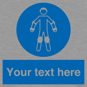 Custom protective roller sport equipment must be worn